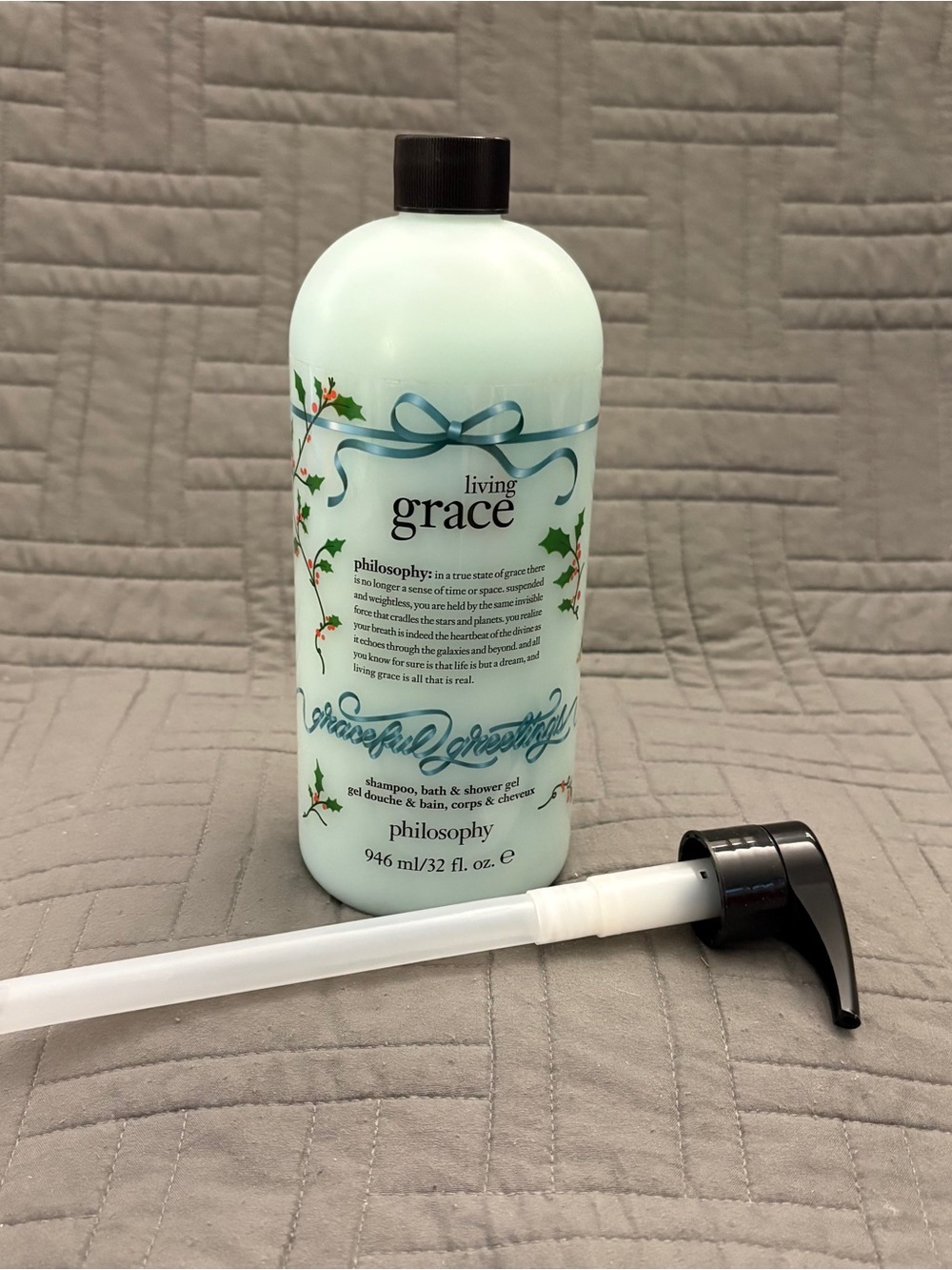 Philosophy Living Grace 3 in 1 Shampoo, Bath & Shower Gel 32oz